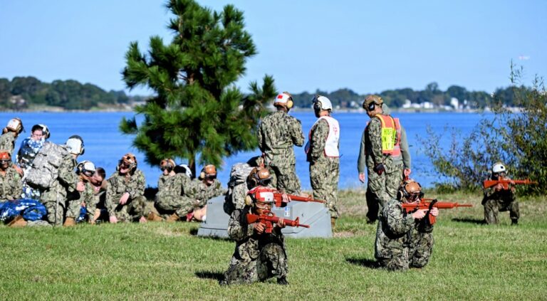 NMRTC Patuxent River and NAS Pax River team up for combat casualty readiness exercise with SAR dogs