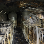 200 gallon illegal distillery seized after explosion and fire in Wilkes County
