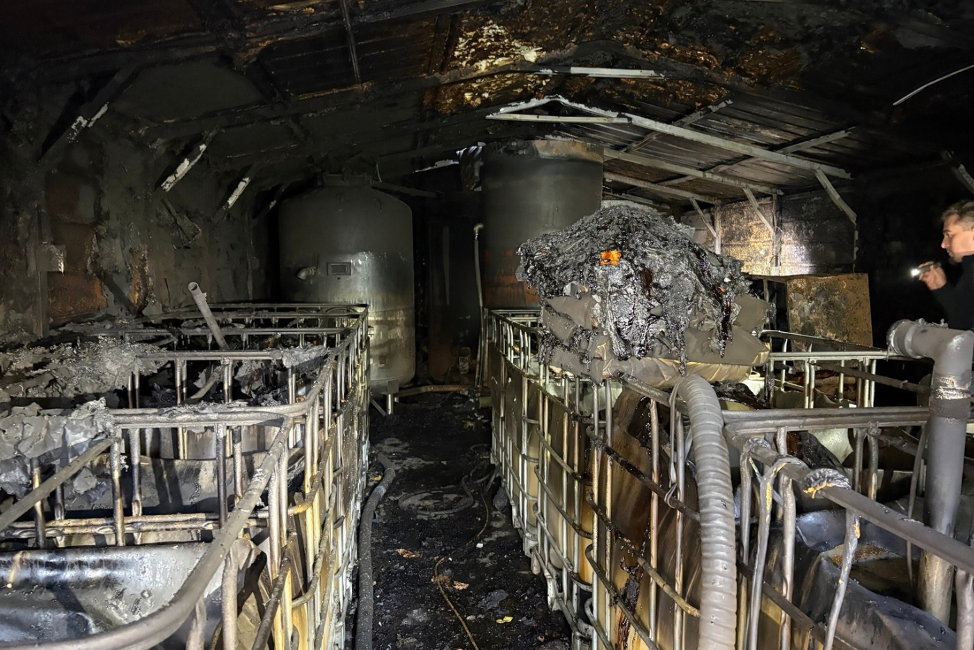 200 gallon illegal distillery seized after explosion and fire in Wilkes County