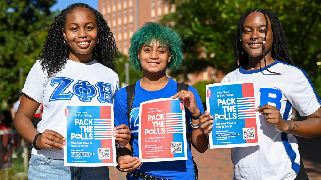 Pack the Polls readies NC State community for early voting