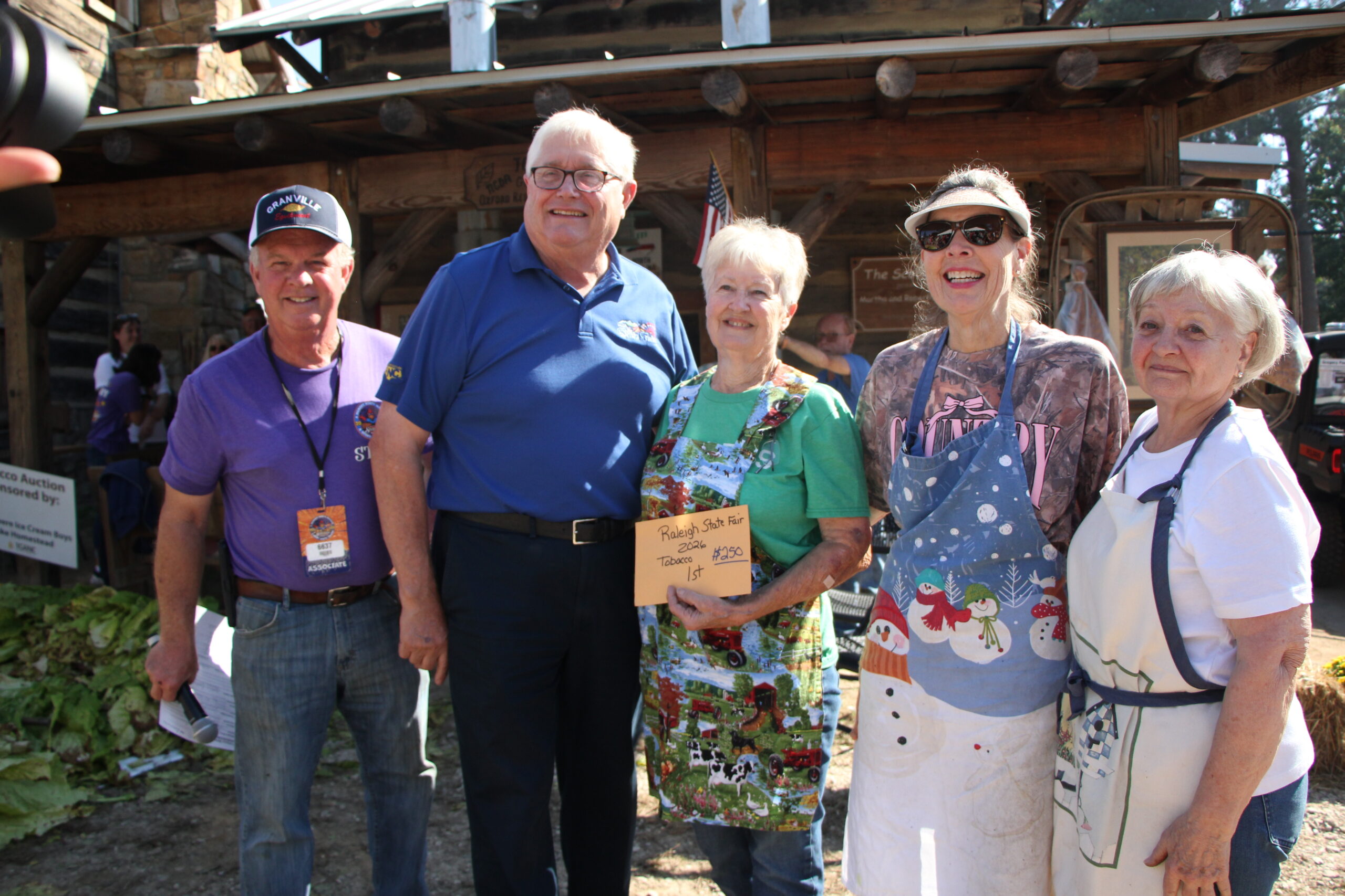 Benson Nites team wins N.C. State Fair Tobacco Stringing Contest