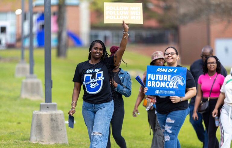 Fayetteville State University welcomes new Broncos for STRIDE Welcome Week