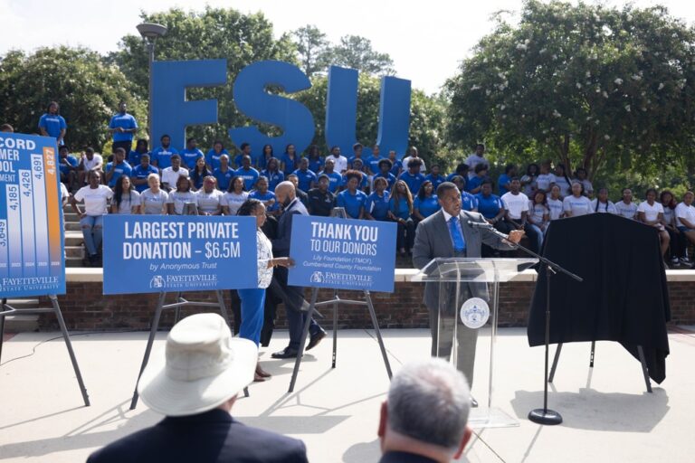 FSU secures largest private donation of $6.5 million, celebrates state investment