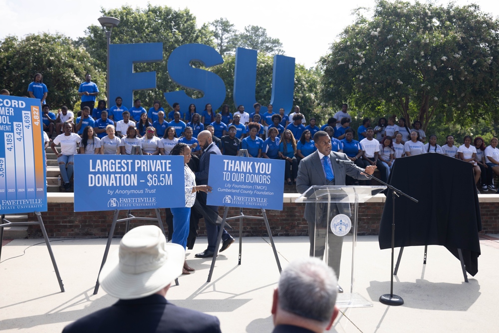 FSU secures largest private donation of $6.5 million, celebrates state investment