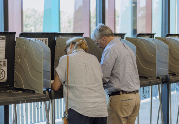 Governor and First Lady Stein cast their votes in general election