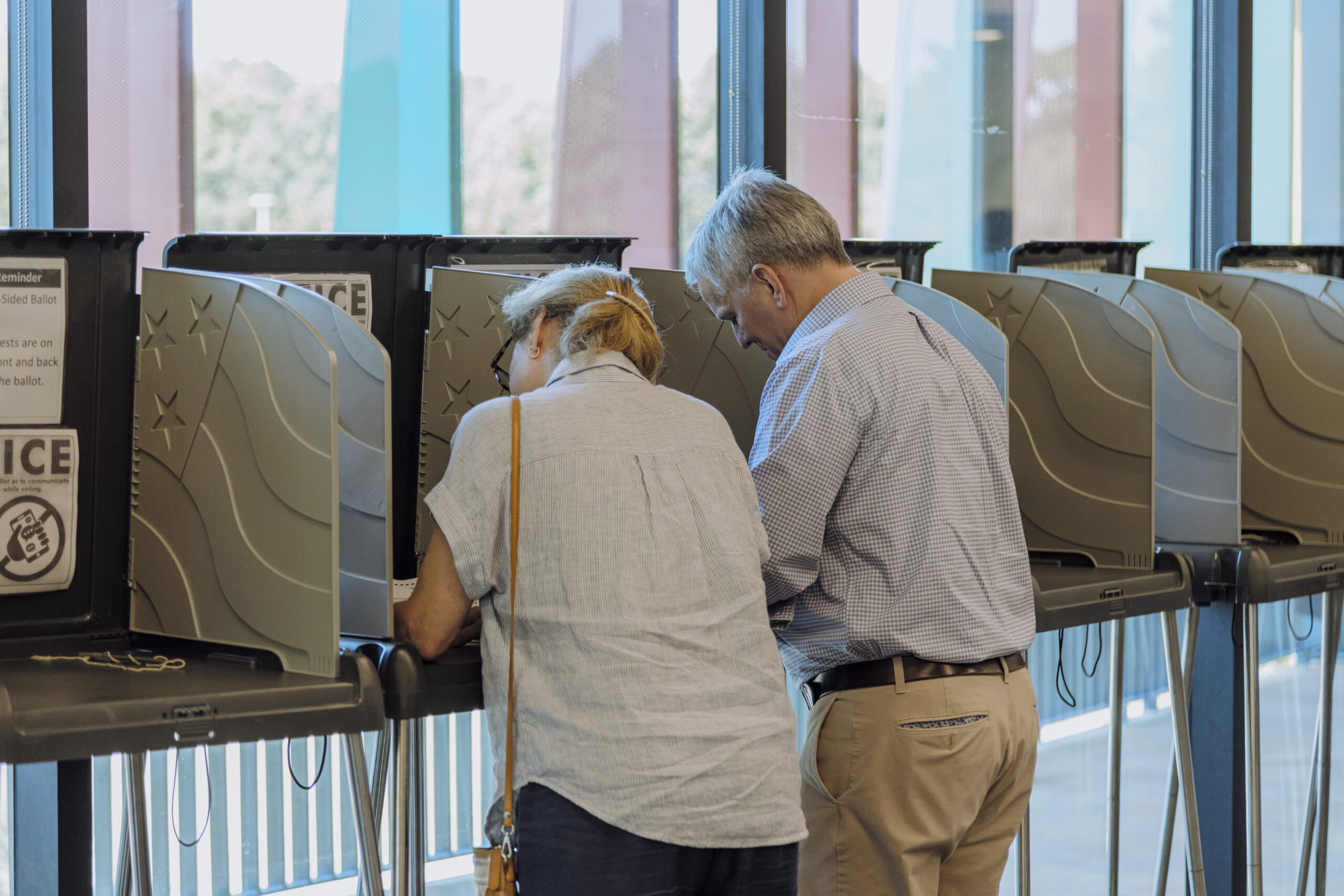Governor and First Lady Stein cast their votes in general election