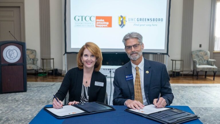 Guilford Technical Community College partners with UNC Greensboro for direct admission program