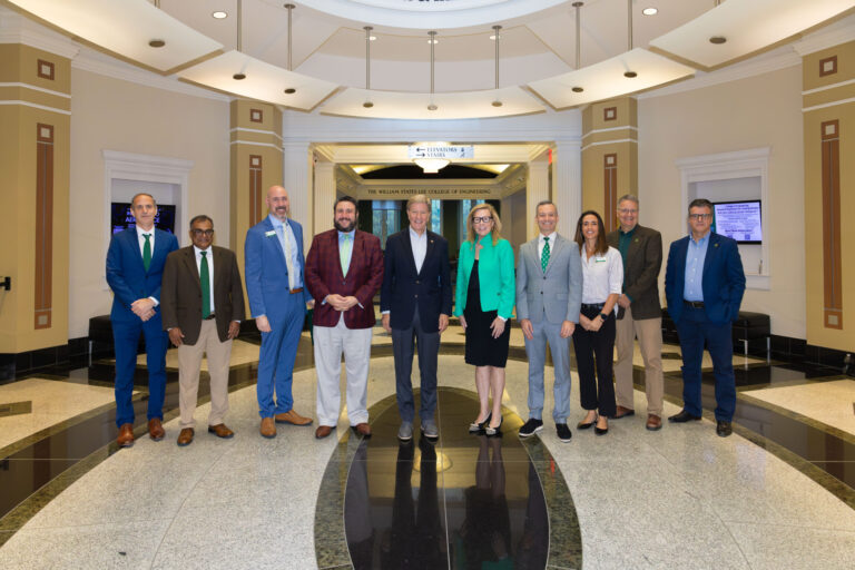 House Armed Services Committee chair visits UNC Charlotte to observe defense research