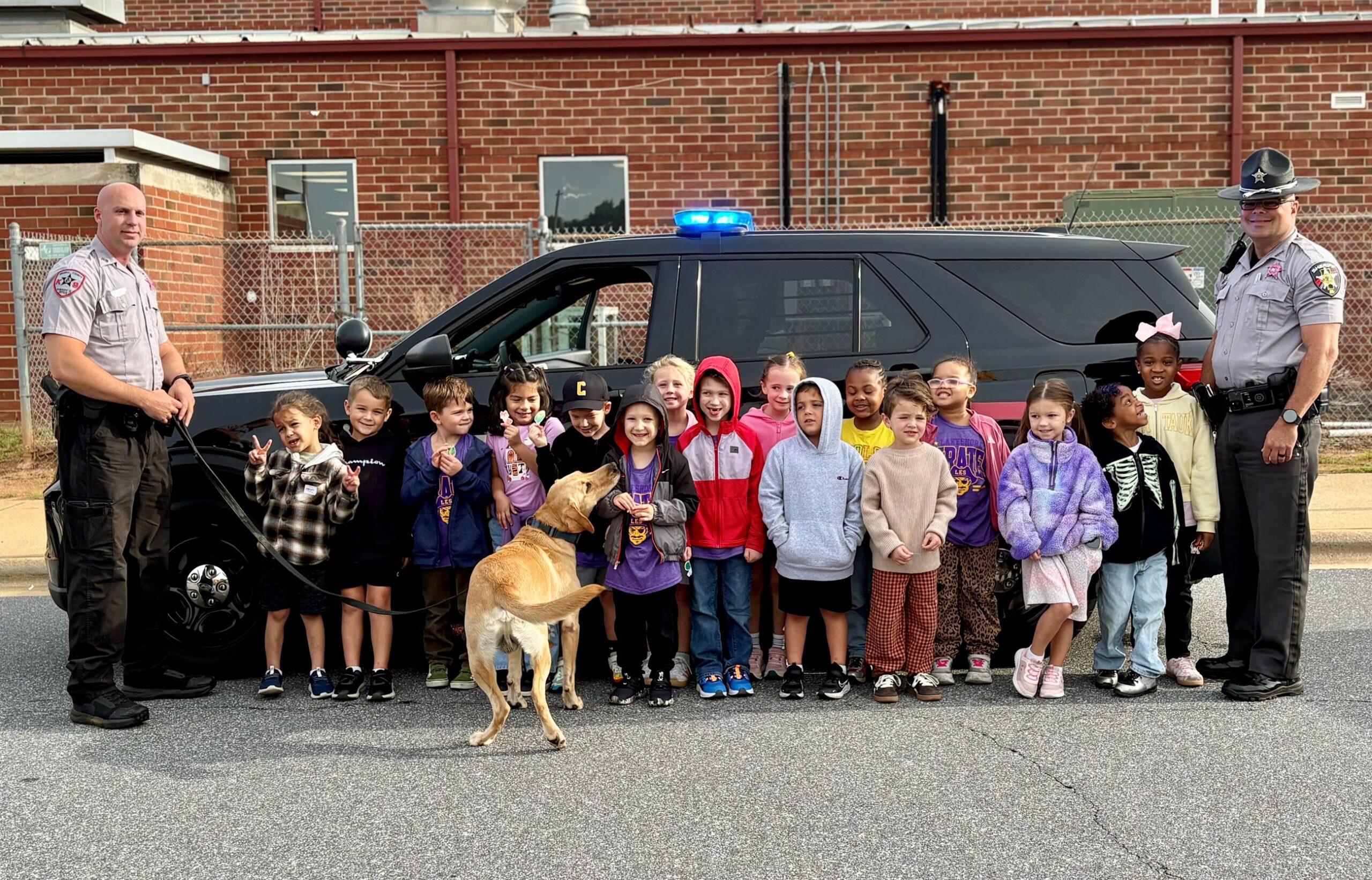 Lakeshore Elementary kindergarteners enjoy a fun day of activities