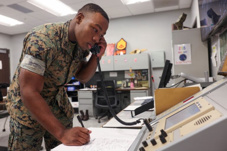 Lance Cpl. Kimani M. Cole recognized as MCAS New River Go Getter