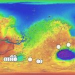 Map reveals potential origins of Martian meteorite Teghaza