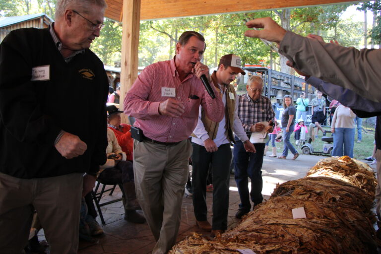 N.C. State Fair to host mock tobacco auction in Tobacco Pavilion
