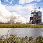 NASA conducts tests on RS 25 engines at Stennis Space Center