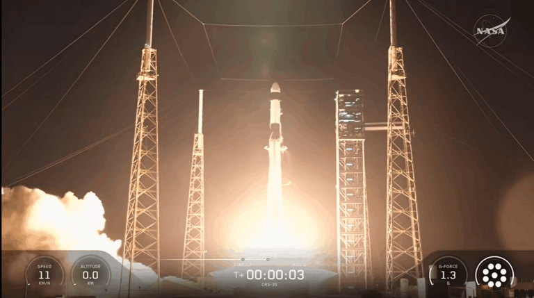 NASA launches science experiments and cargo on 35th SpaceX resupply mission to the International Space Station
