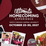 NCCU announces dates for Ultimate Homecoming Experience