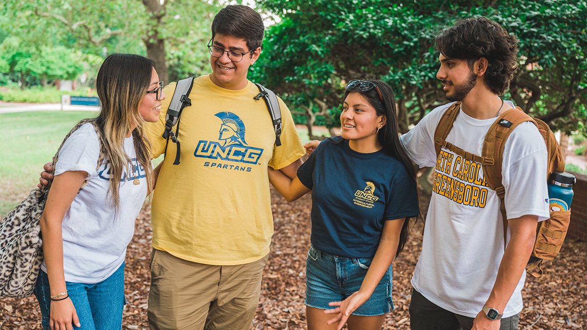 Students find support and a path to graduation after transferring to UNCG