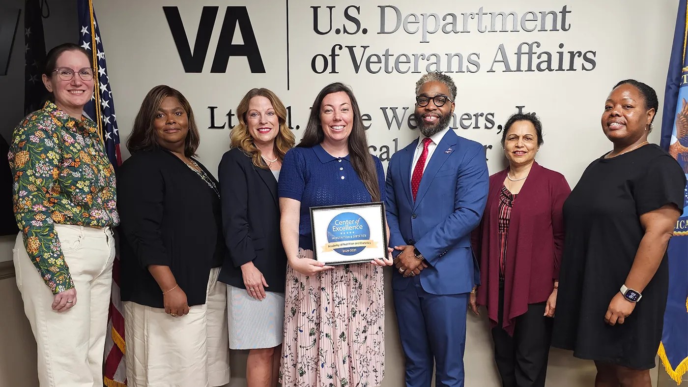 VA Memphis recognized for nutrition excellence